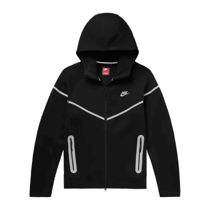 Jaqueta Nike Tech Fleece Preta (Reflective)