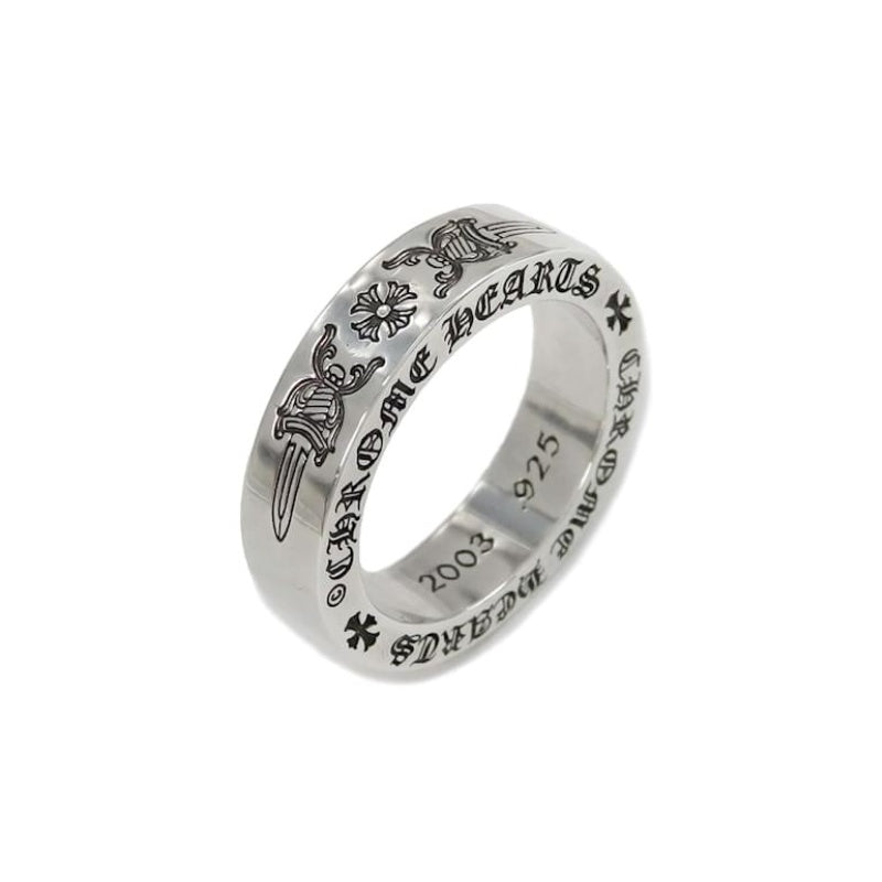 Anel Chrome Hearts Dagger Spacer