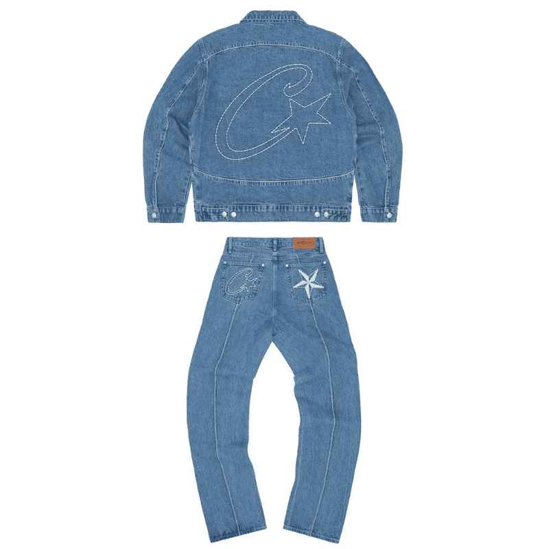 Conjunto Corteiz C-Star Denim Jeans