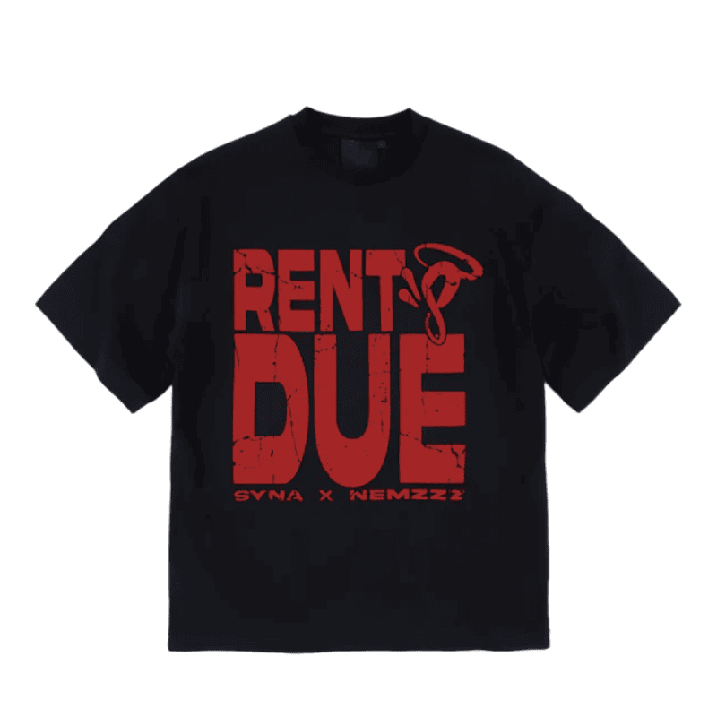 Camiseta Syna World x Nemzzz RDT Preta