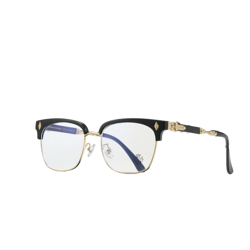 Óculos Chrome Hearts CH Black Gold