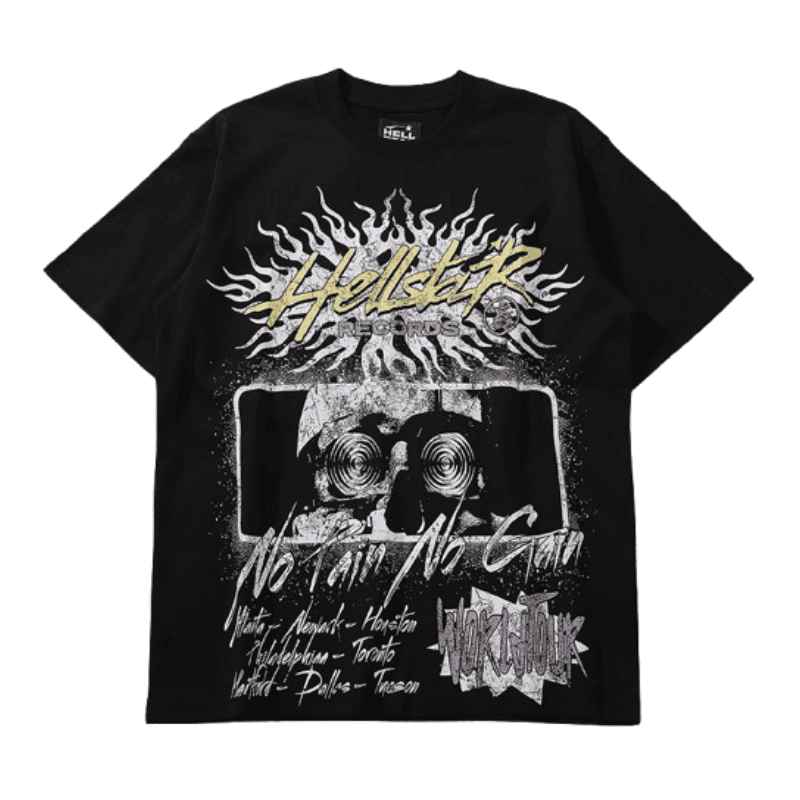 Camiseta Hellstar Records Tee Preta