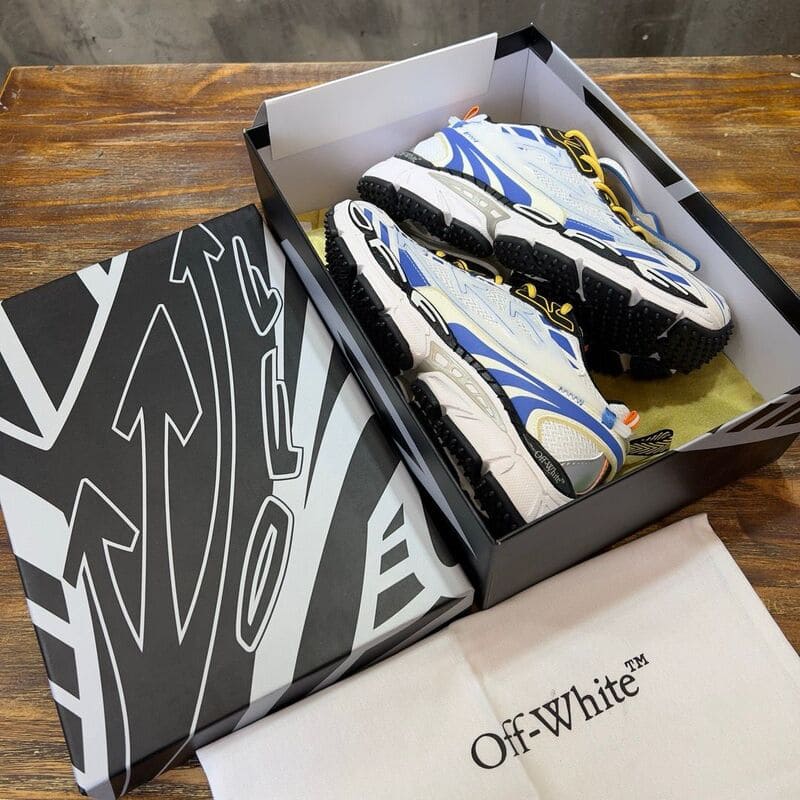 Off-White Be Right Back White Blue
