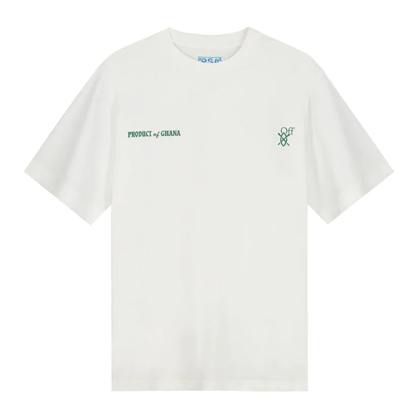 Pronta Entrega - Camiseta Off-White x Daily Paper x Surf Ghana White