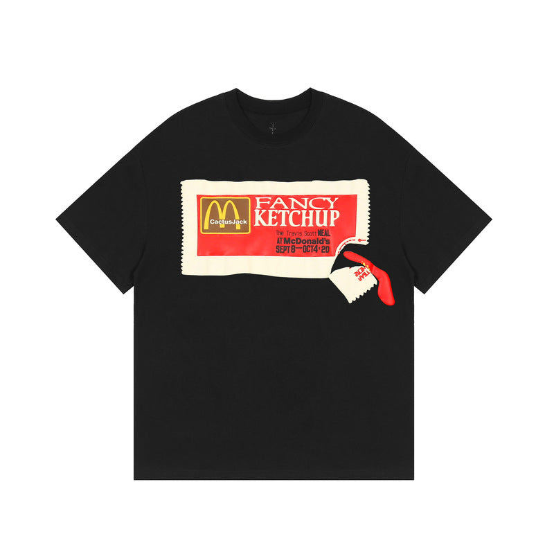 Pronta Entrega - Camiseta Travis Scott x McDonald’s Fancy Ketchup