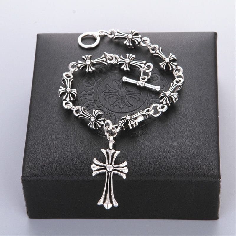 Pulseira Chrome Hearts Cross Pendant