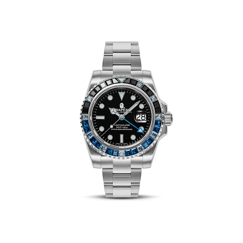Relógio A Bathing Ape Bapex Type 2 Crystal Stone