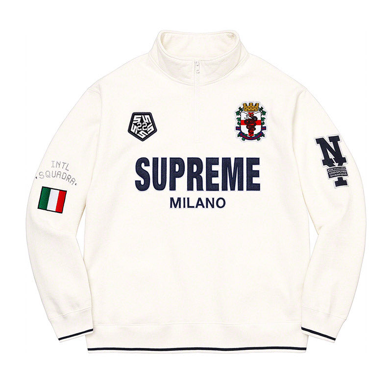 Pronta Entrega - Moletom Supreme Milano Half Zip