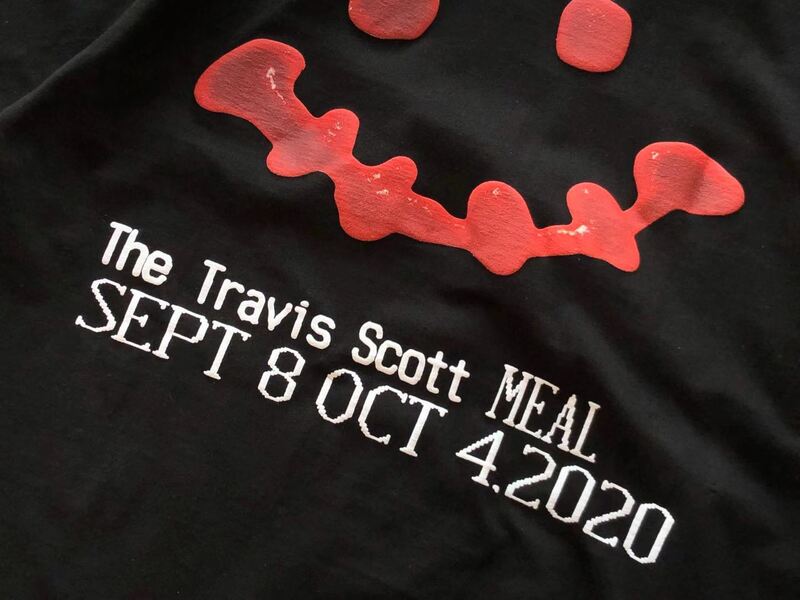 Pronta Entrega - Camiseta Travis Scott x McDonald’s Fancy Ketchup