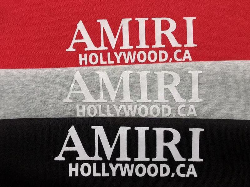 Moletom Amiri Bones Stacked Vermelho