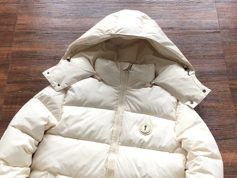 Pronta Entrega - Jaqueta Puffer Trapstar Irongate Hooded Cream