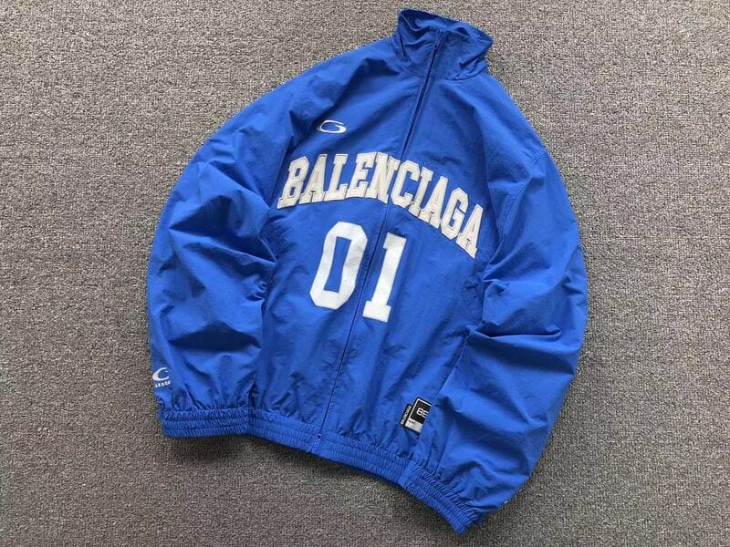 Jaqueta Balenciaga Jersey Azul