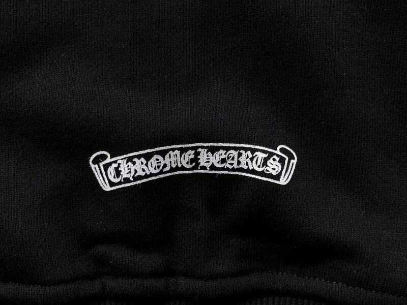 Moletom Chrome Hearts Hollywood Plus Cross Preto