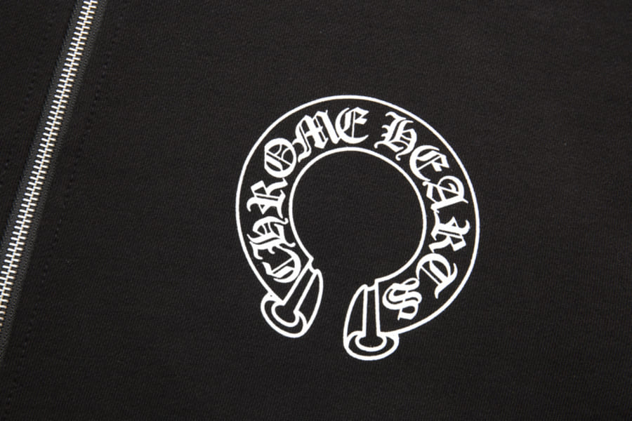 Moletom Chrome Hearts Horseshoe Floral Preto