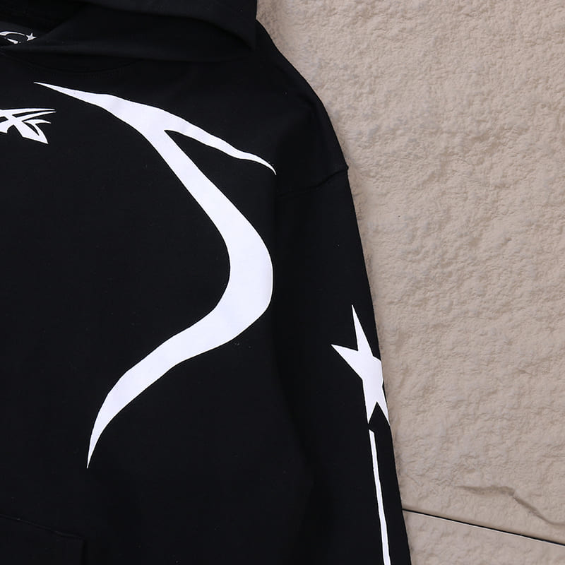 Pronta Entrega - Moletom Hellstar Sports Jet Black