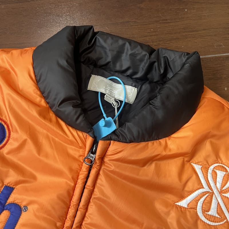 Jaqueta Kith Full Zip Brixton Puffed Sandrift