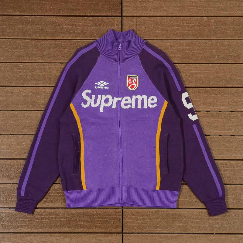 Jaqueta Supreme x Umbro Zip Up Purple