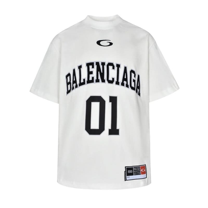 Pronta Entrega - Camiseta Balenciaga Basketball Series Branco