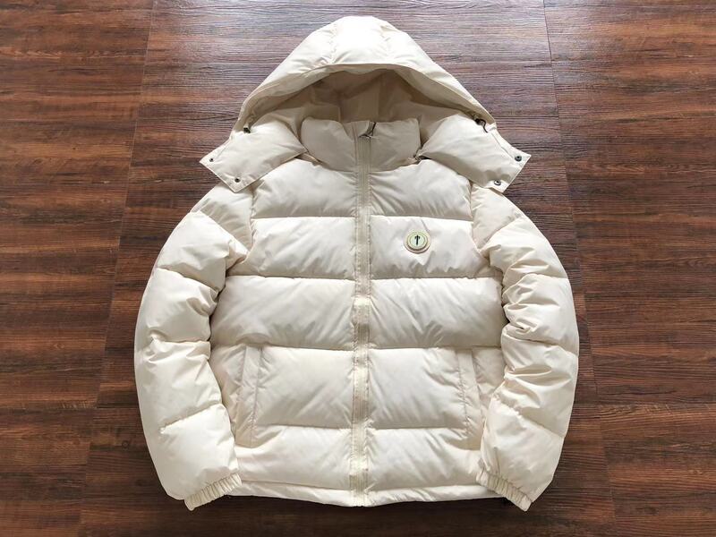Pronta Entrega - Jaqueta Puffer Trapstar Irongate Hooded Cream