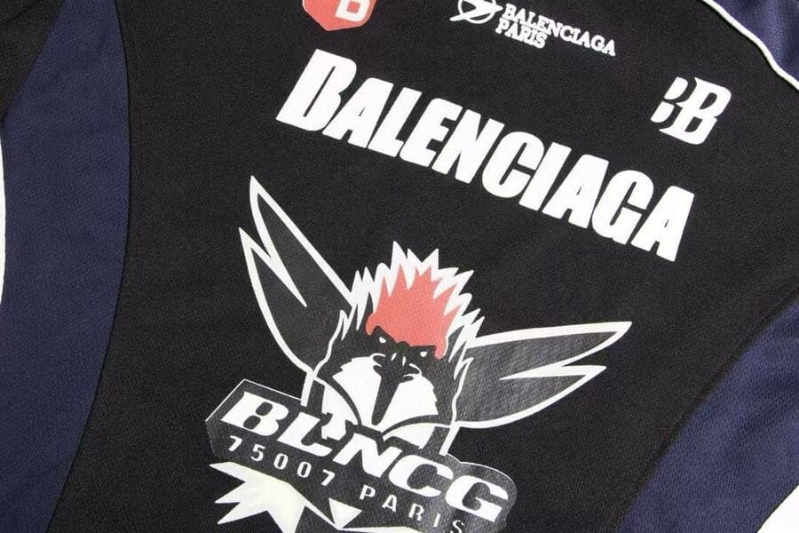 Camisa Balenciaga Hockey Black