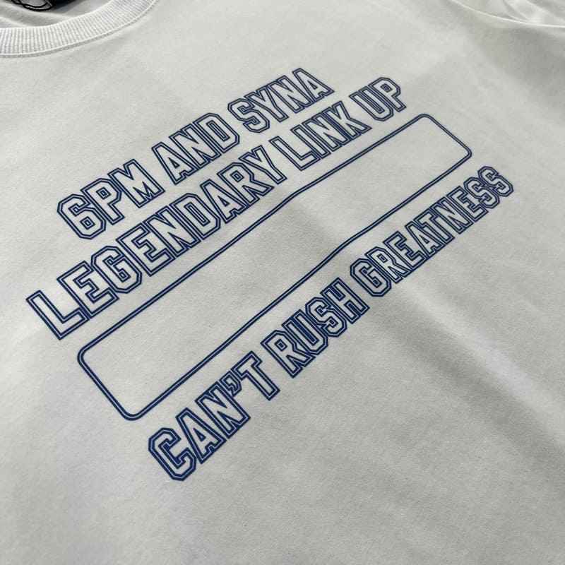 Camiseta Syna World x 6PM Rush Greatness Branca