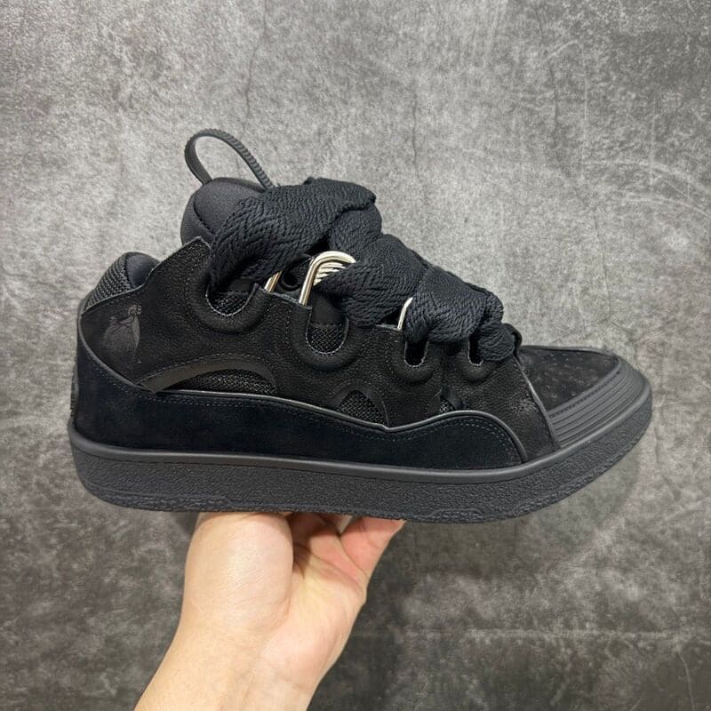 Lanvin Curb Triple Black