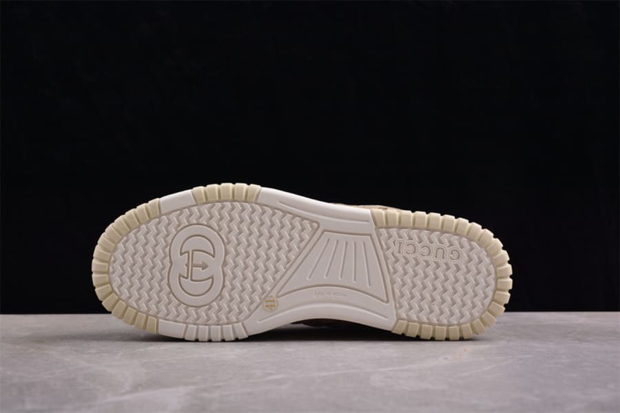 Gucci Re-Web Sneaker White Beige