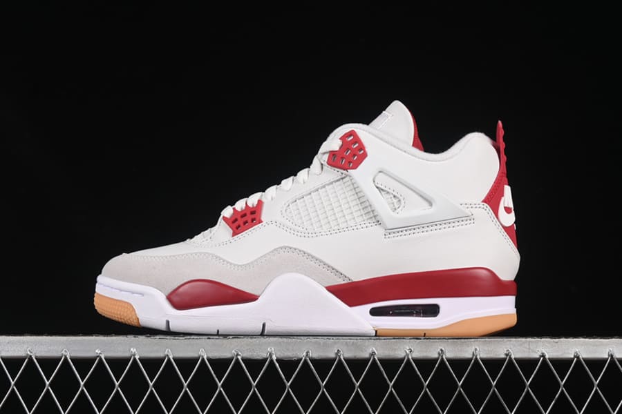 Pronta Entrega - Air Jordan 4 Retro x Nike SB Varsity Red