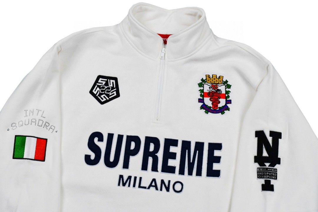 Pronta Entrega - Moletom Supreme Milano Half Zip