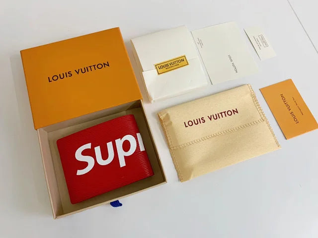 Pronta Entrega - Carteira Supreme x Louis Vuitton